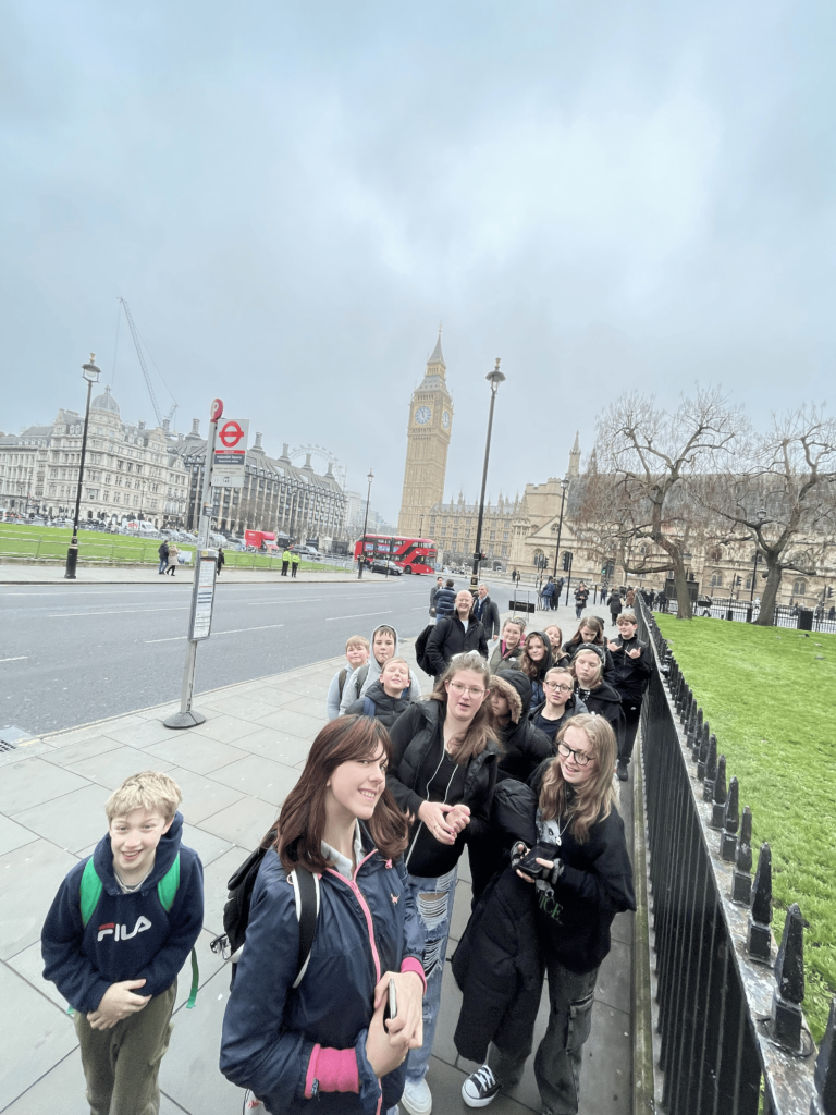 Lipson Co-Operative Academy Students Enjoy the sites of London on a school Trip  