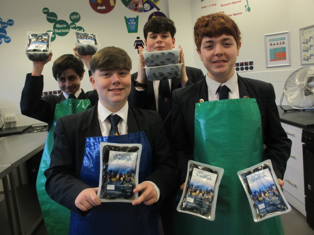 Marine Academy Plymouth Students Dive into Delicious Mussels 