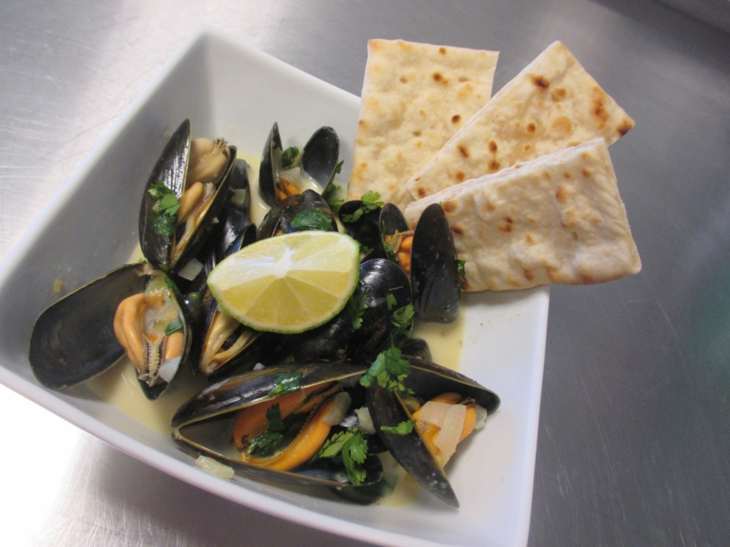 A Delicious bowl of  Mussels 