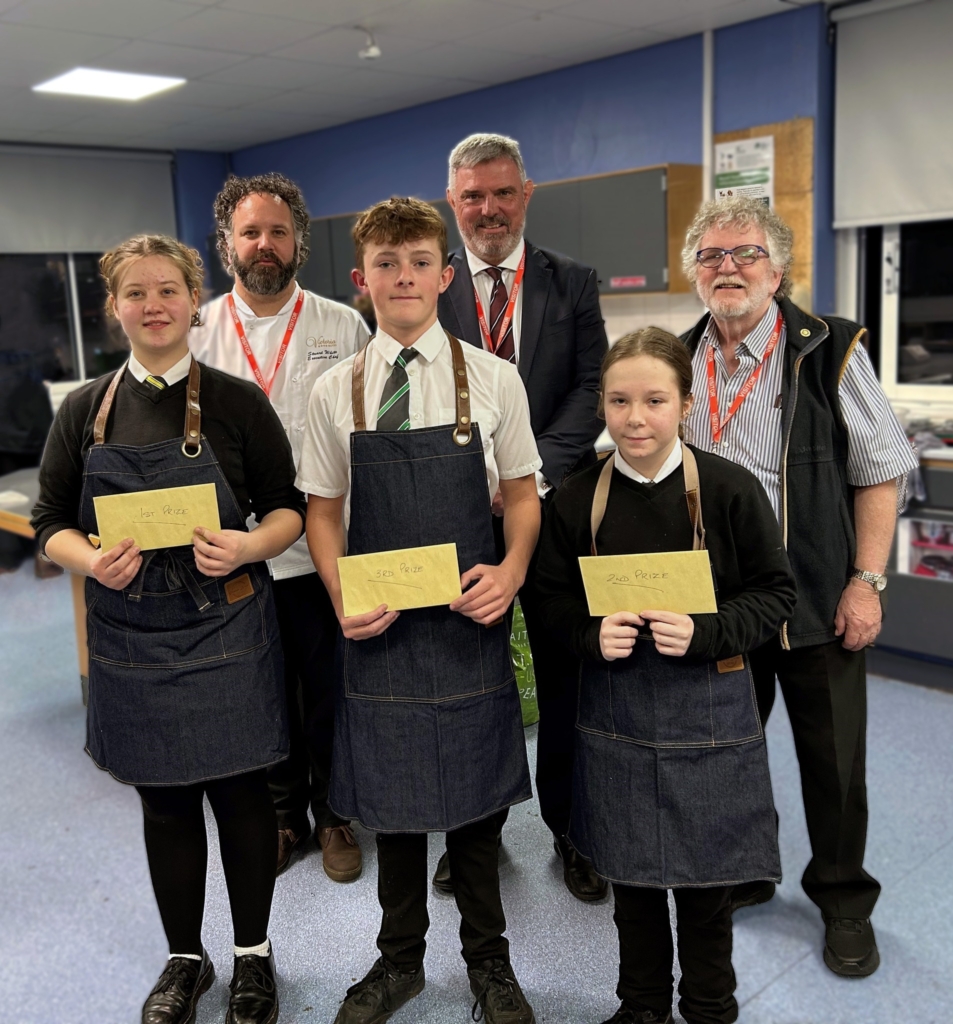 Sidmouth Students at Competition in Rotary’s Young Chef Challenge