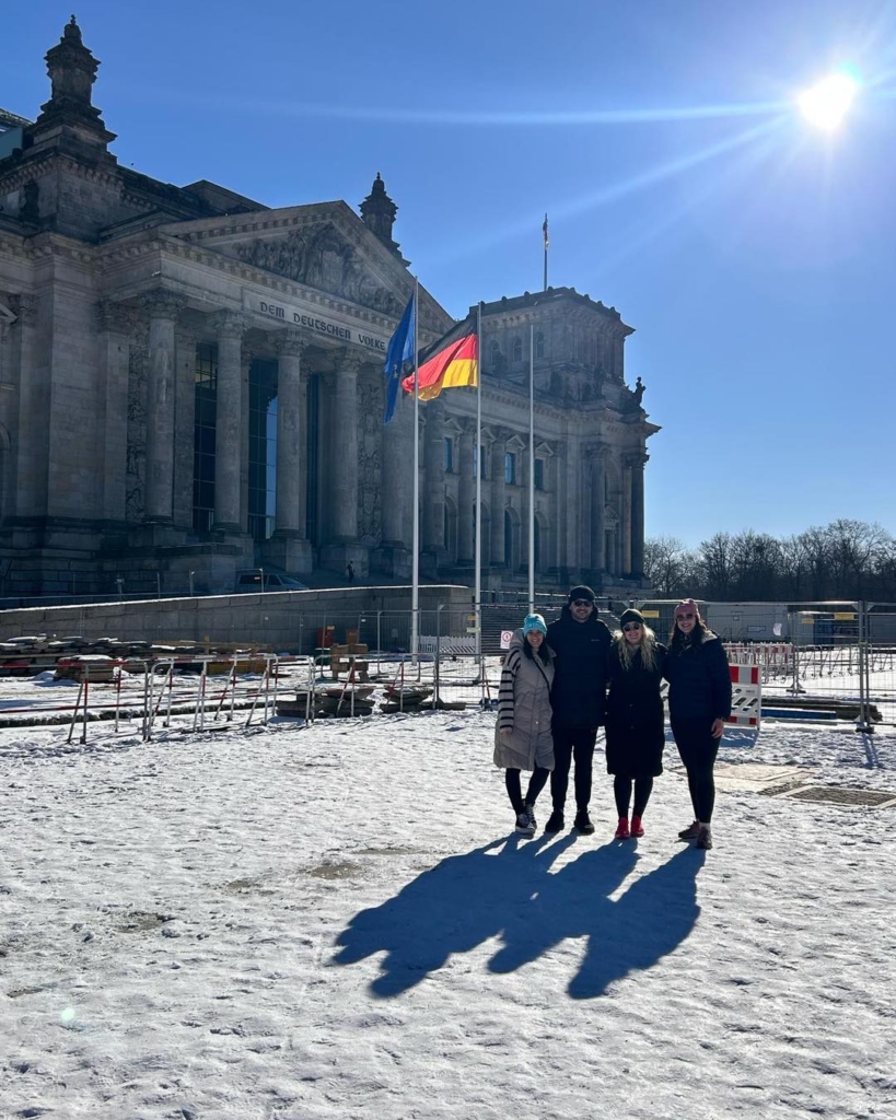 Isca students sightseeing in Berlin 