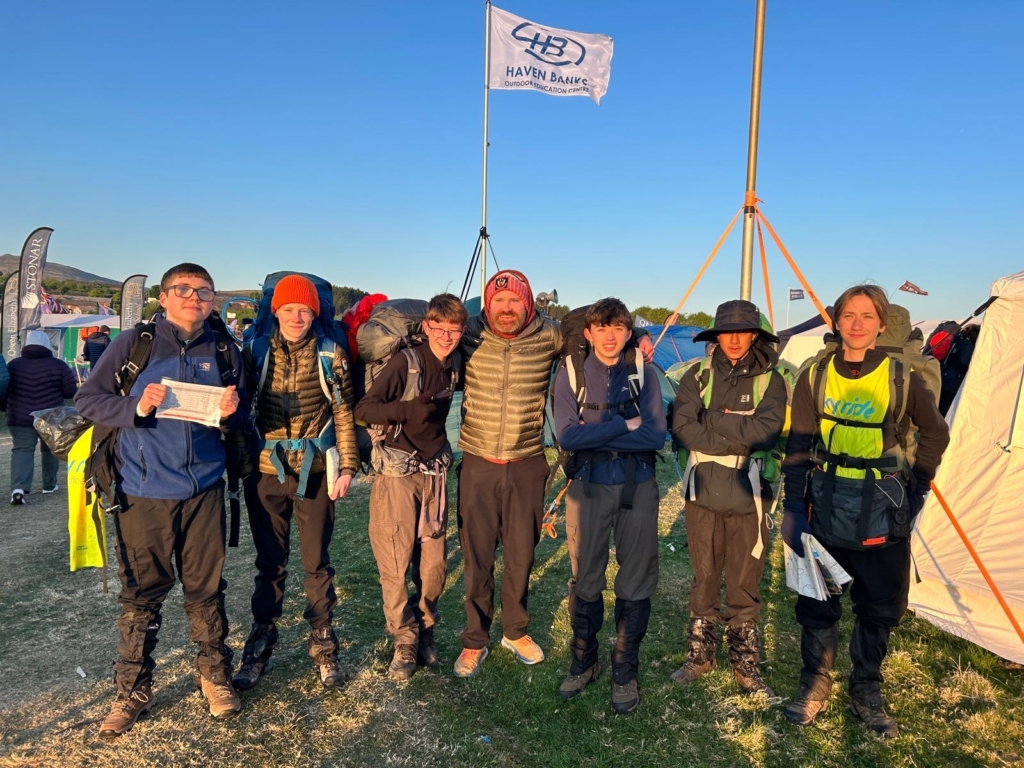 St James Students at Ten Tors