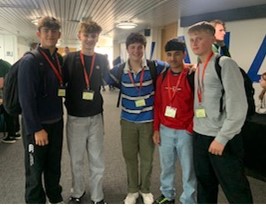 Honiton students at Discovery Day hosted by Exeter Uni
