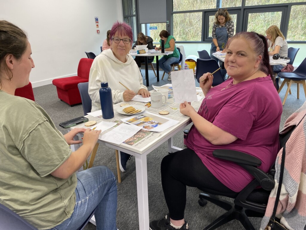 Art and Crafts at Burrington Hub