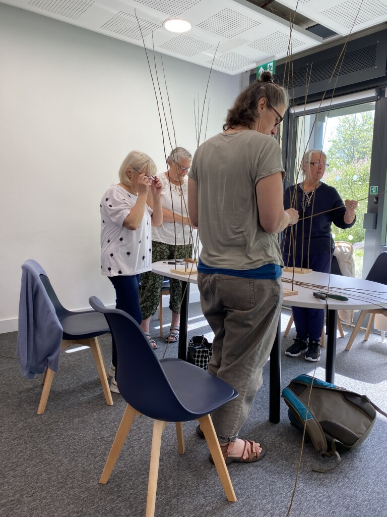 Crafting at Burrington Hub