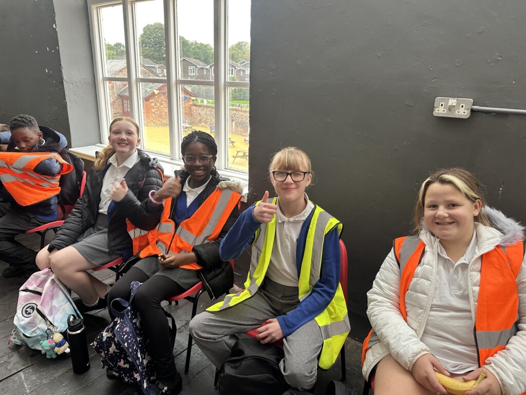 Whipton pupils enjoying the Cold Harbour Trip