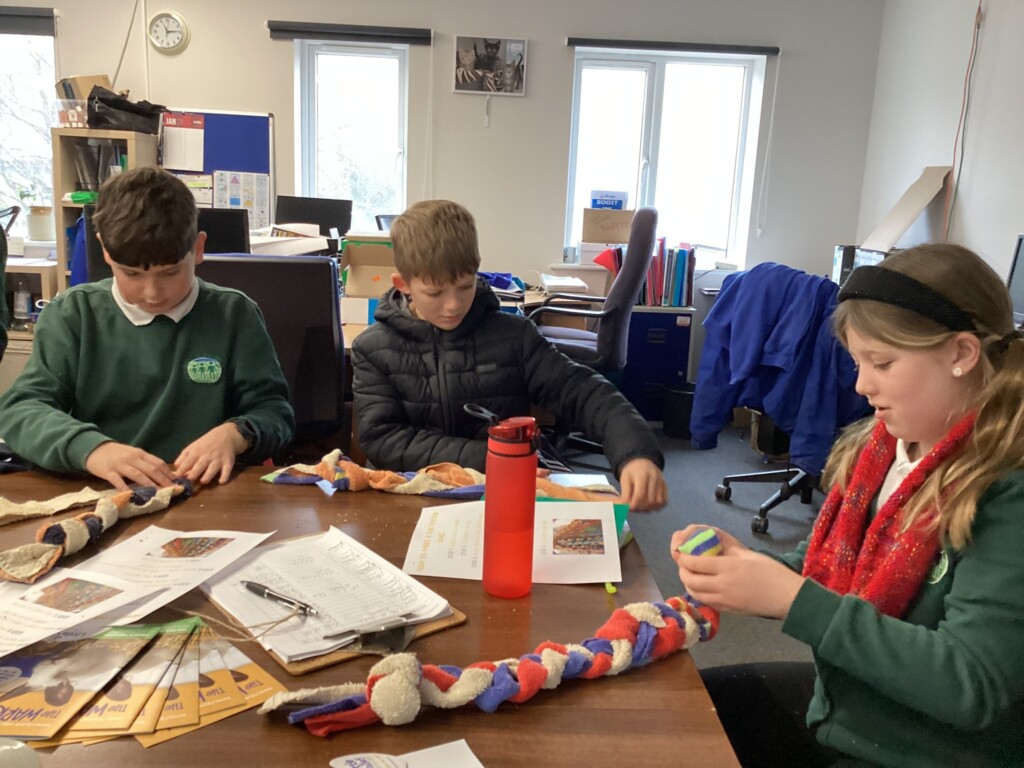 exwick-heights-pupils-make-dog-toys