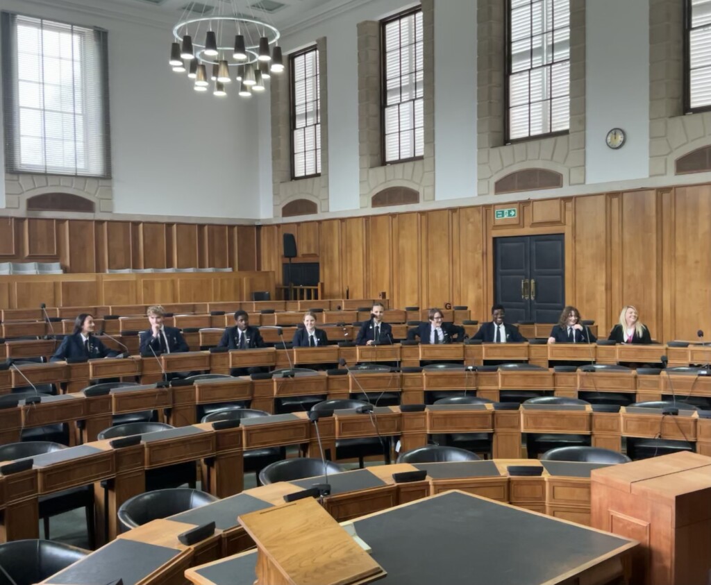 Isca Students Visiting County Hall