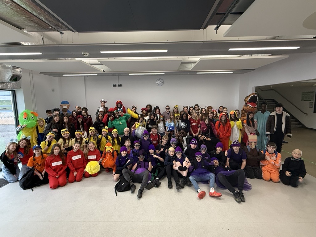 Cranbrook Students dressed in their World Book Day costumes