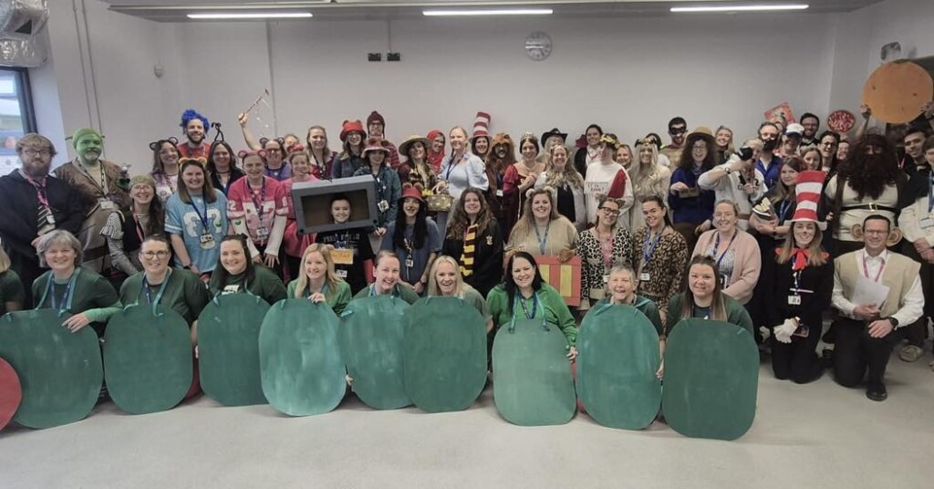 Cranbrook Students dressed in their World Book Day costumes